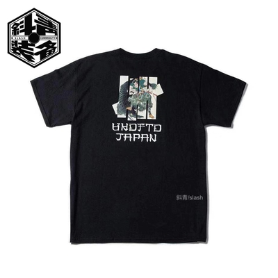 undefeated限定武士印花短袖t恤