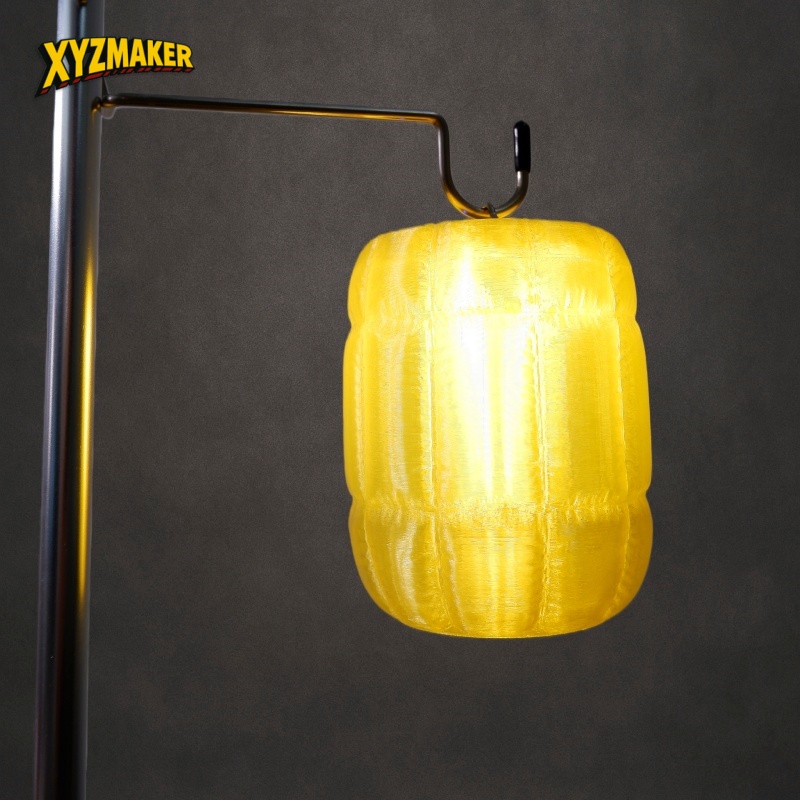 3D打印户外露营南瓜灯羽绒服造型装饰棉花糖灯罩创意摆件野营gz灯