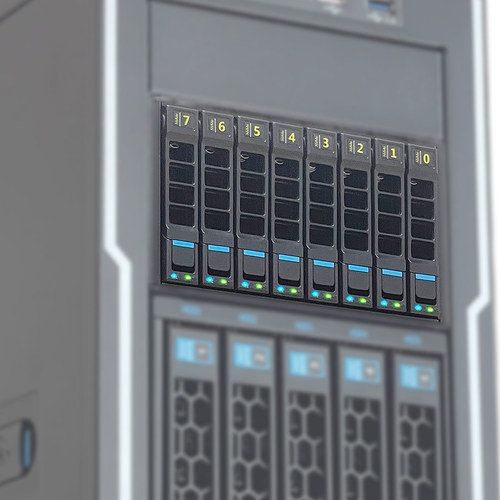 臻龙2.5寸8盘位NVMeU.2SSD模组