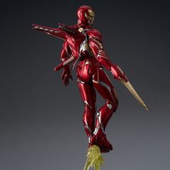 正版 现货 魔力风暴  1/12钢铁侠MK50 预涂装 塑料拼装可动模型