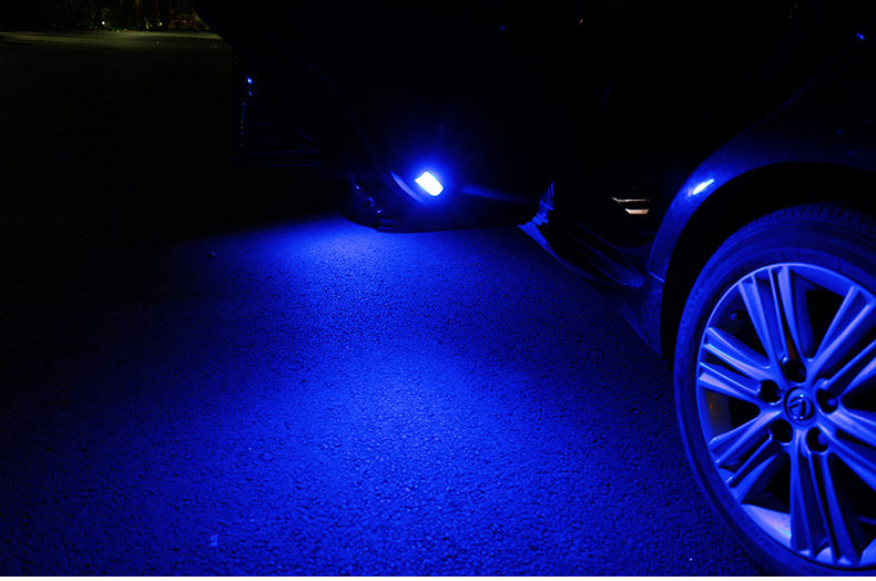 아우디 A7TTA8R8 도어 조명 A4LQ3Q5A5A6LQ7 도어 패널 환영 경고등 A3A1 플로어 라이트