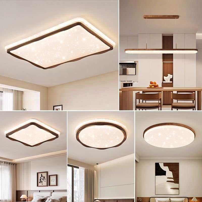 中古风客厅吸顶灯超亮满天星灯复古胡桃木纹侘寂护眼卧室套餐灯具,鲜花速递/花卉仿真/绿植园艺,割草机/草坪机,淘宝优惠券,粉丝福利购,淘宝优惠卷