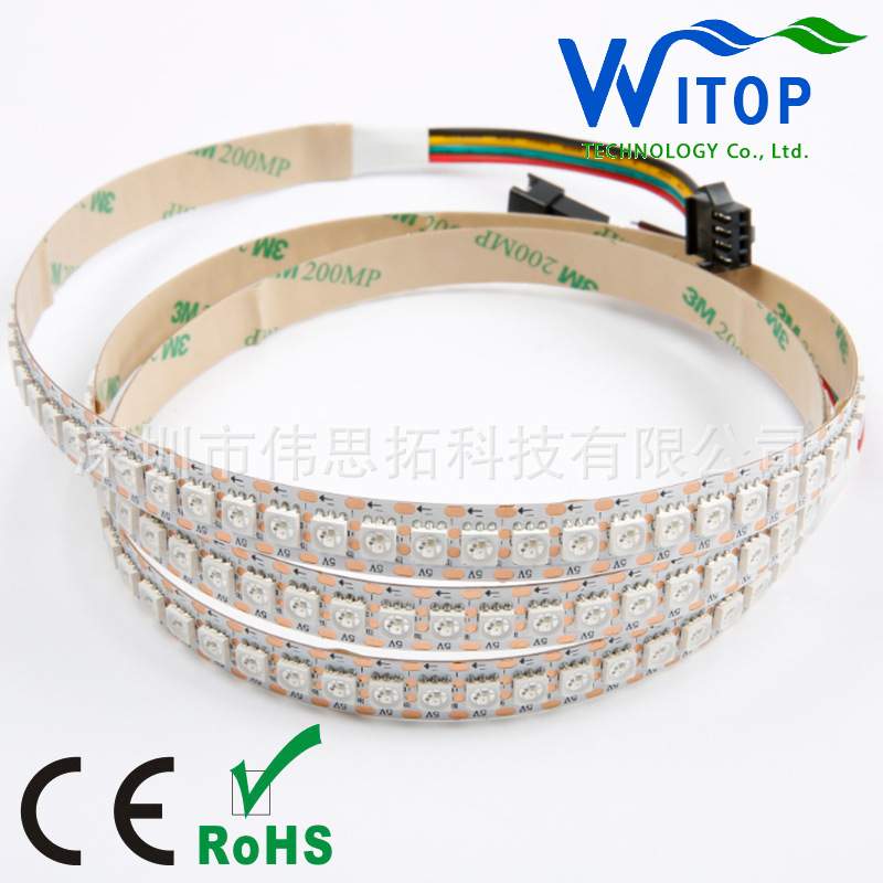 APA102C 144灯可编程数字灯带酒吧KTV高刷新屏幕幻彩灯带ARTNET