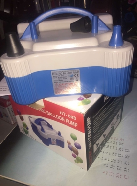 双孔气球电动充气机 HT-508气球电动打气筒 气球打气机 充气机器