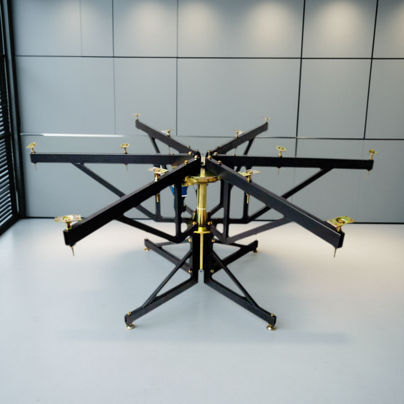 静音电动转盘加厚电动餐桌支架