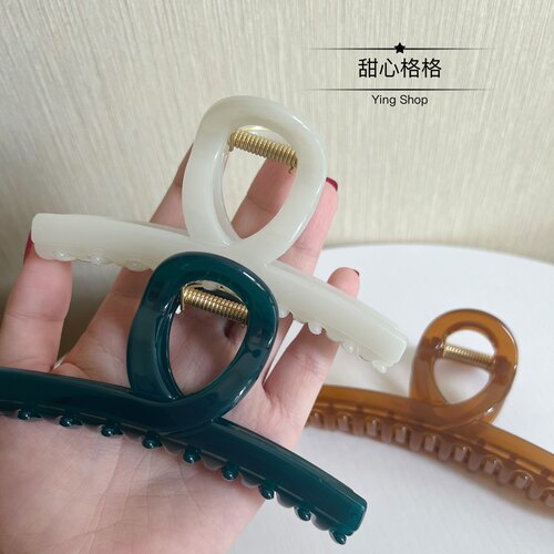 如玉质感韩国进口抓夹优雅