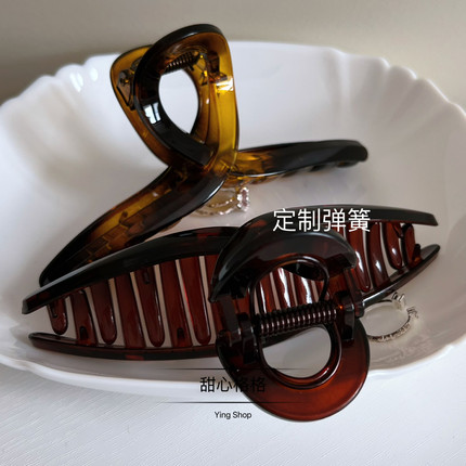 15cm超大号～韩国发饰抓夹大号鲨鱼夹发量多后脑勺发夹高级感夹子