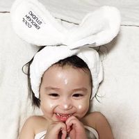 兔耳朵可愛洗臉發(fā)帶簡(jiǎn)約