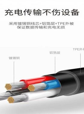 Shokz韶音AS810骨传导蓝牙耳机充电线OpenRun S803耳机数据线