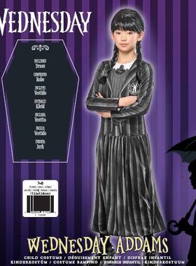 #儿童简约版2款 星期三奈弗莫尔学院院服Wednesday Nevermore