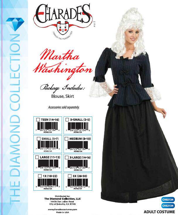 美国第一夫人玛莎·华盛顿 adult martha washington