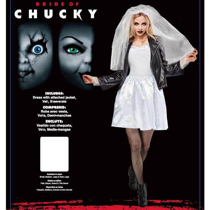 成人鬼娃新娘Tiffany蒂芬妮 角色扮演 万圣节 Chucky
