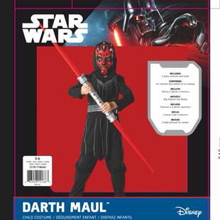 儿童星球大战 达斯摩尔 Darth Maul 送面具