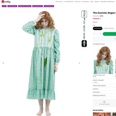 女士外单XS驱魔人瑞根Regan