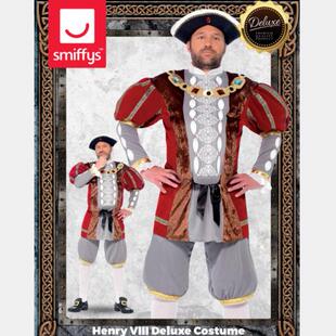成人服装 亨利八世豪华套装 Henry VIII 不含帽子