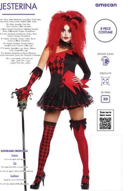 8-10码S码成人小丑女2款 Jester