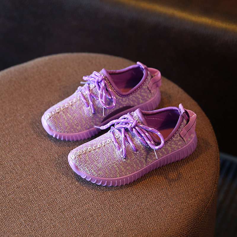 Baskets enfants en autre pour printemps - semelle tendon - Ref 1030288 Image 3