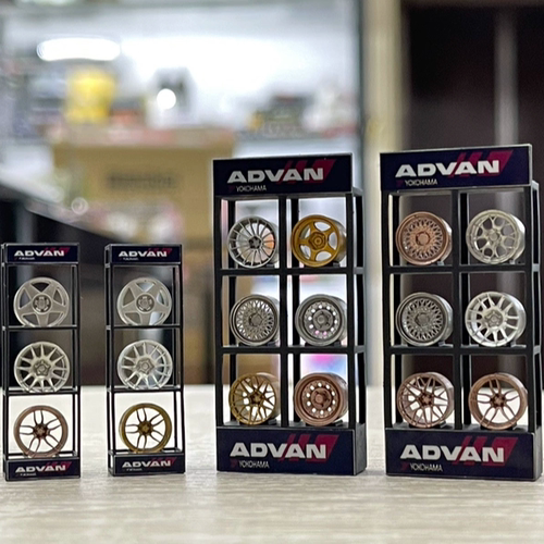 1/64轮毂架 轮毂 64比例场景配件摆件