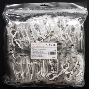 PTFE扁线超薄片状线牙线棒300支装软弹扁线更护牙龈