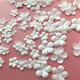 DIY手工装 饰婚纱礼服花朵材料包超仙白色褶皱小花片超声波压花瓣