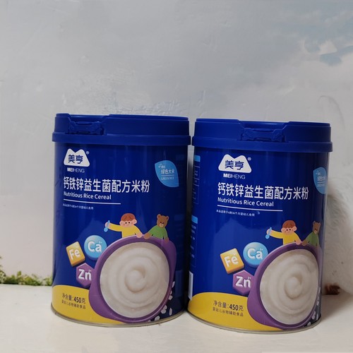 美亨米粉钙铁锌益生菌配方米粉宝宝辅食营养米粉