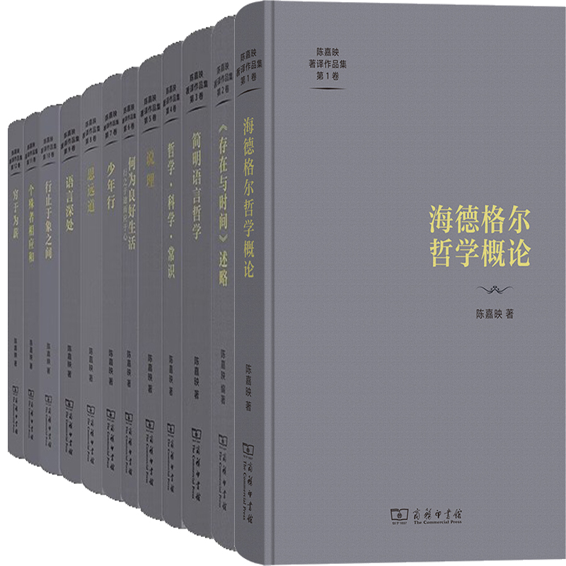 陈嘉映著译作品集12册海德格尔哲