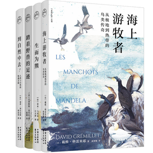 走向旷野丛书4册 海上游牧者:从极地到热带的鸟类传奇+生而为熊+踏着野兽的足迹+到自然中去 出版社:东方出版中心