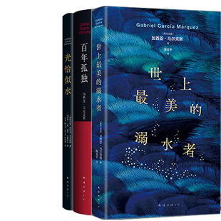 世上最美的溺水者+百年孤独+光恰似水共3册 作者:加西亚·马尔克斯 加西亚马尔克斯小说 加西亚马尔克斯作品