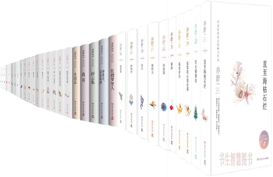 亦舒作品35册 灯火阑珊处 流金岁月 胭脂 艳阳天 印度墨等 亦舒小说