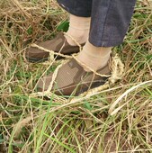 编织稻草男女冬复古非遗加厚 舞台表演道具鞋 满6双 纯手工草鞋 包邮