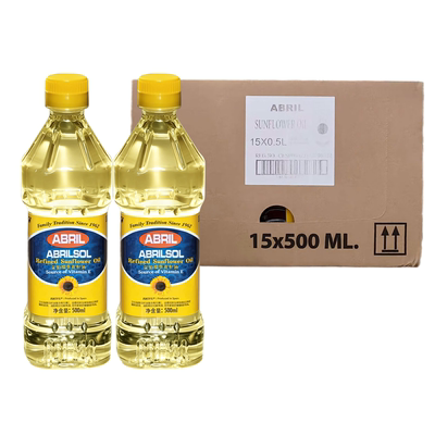 压榨500ml西班牙葵花籽油艾伯瑞