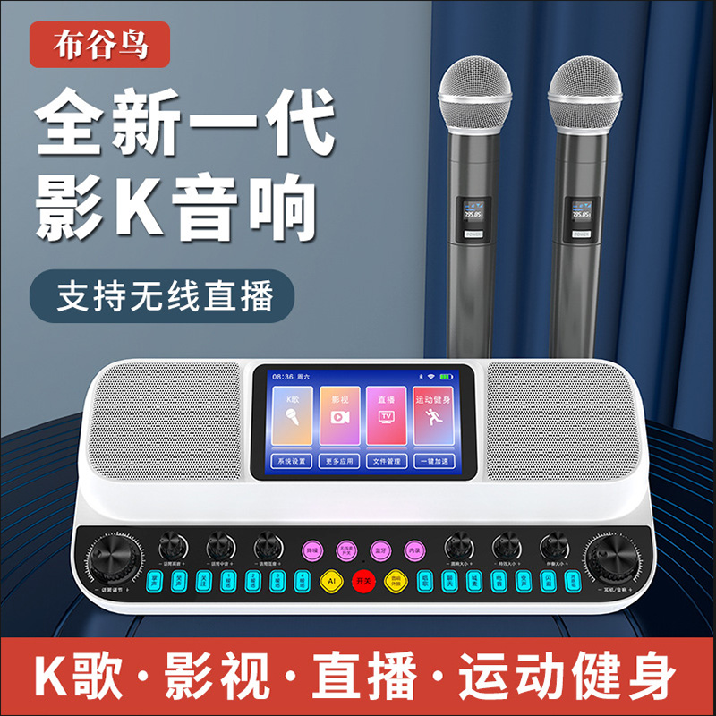 K600x直播唱歌声卡音响一体机
