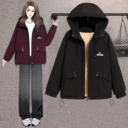 胖MM大码棉服2025年冬装新款棉衣