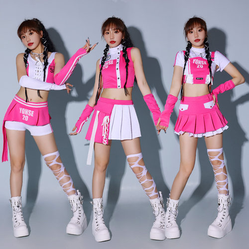 爵士舞演出服女团打歌服