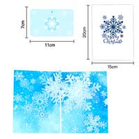 Christmas high-quality 3D stereoscopic greeting cards with a European and American atmosphere, blessing messages, customized by our company on Instagram thumbnail 2