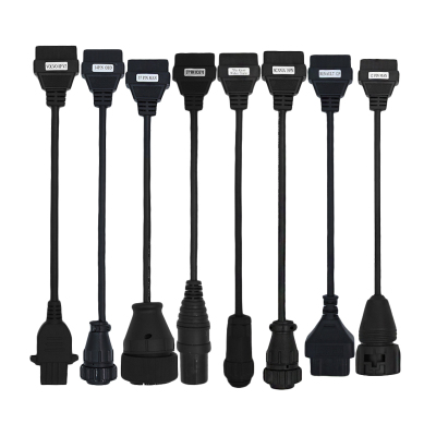 TCS CDP + DS150E Truck Cables 卡车线故障诊断线检测线8线全套