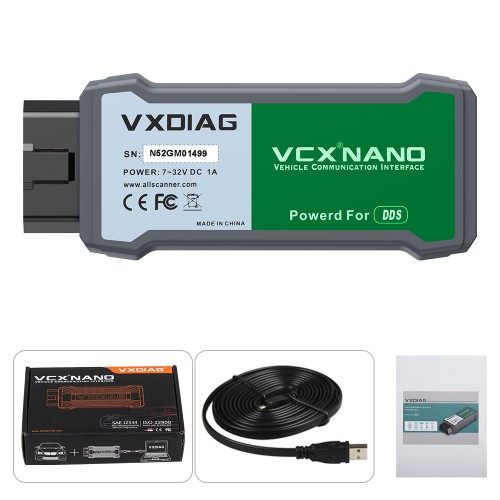 VXDIAGVCXNANO汽车诊断仪