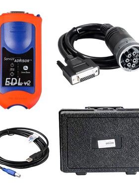 跨境适用John Deere EDL V3 Diagnostic equipment V2 V3卡车专检