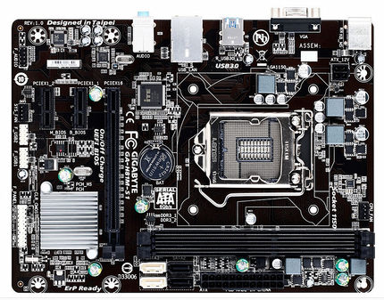 包邮技嘉GA-H81M-S1 DS2  1150针DDR3 H81主板B85 z87z97电脑新华