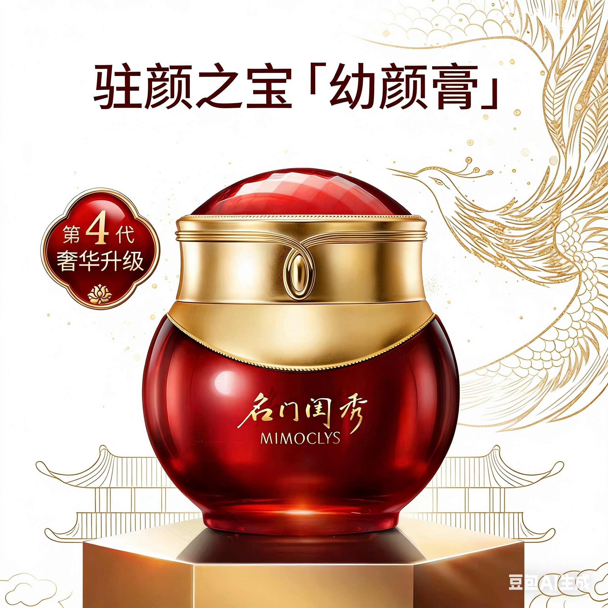 名门闺秀幼颜膏旅行体验装紧致抗皱淡化细纹提拉紧致保湿滋润小样图片