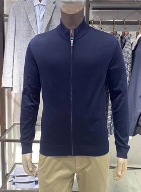 VASTO/华斯度专柜正品秋冬季新款商务休闲羊毛夹克衫02C072046