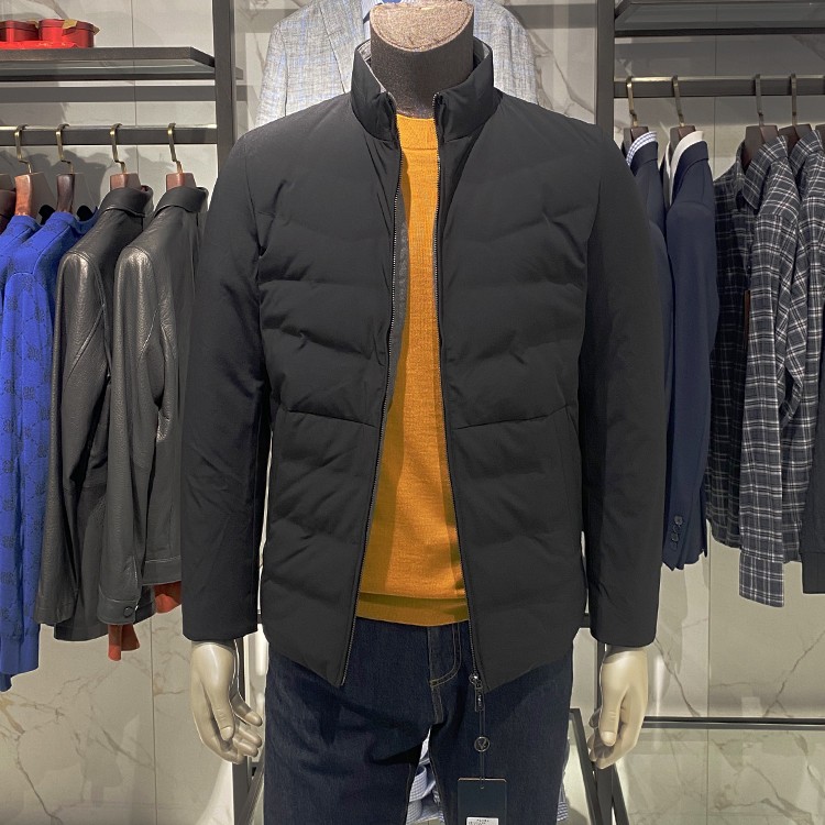 华斯度轻薄立领秋冬季保暖羽绒服