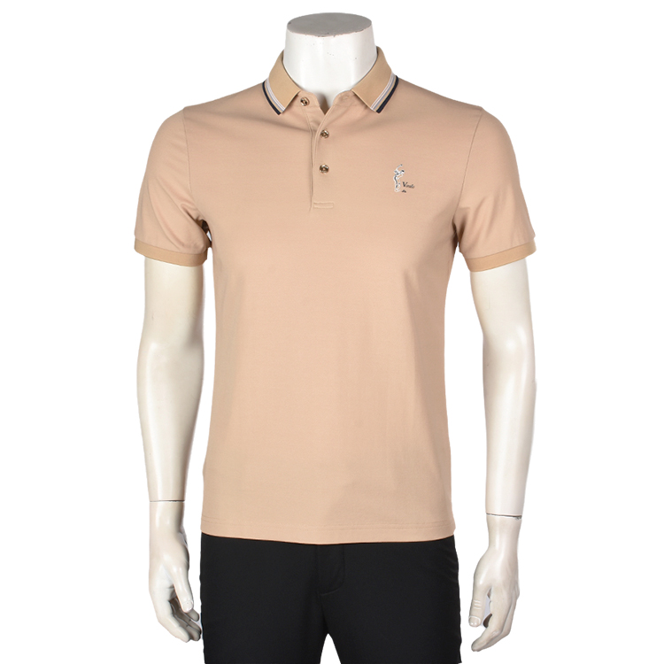 华斯度男士夏季新款翻领T恤