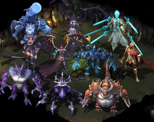 传奇怪物素材八方向带死亡 巨石半兽BOSS  高清 PNG格式 GW212