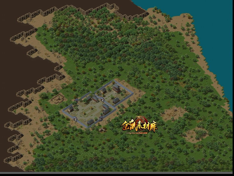 传奇地砖地图素材 重制版 白日门 高清独立地砖 完整封边11