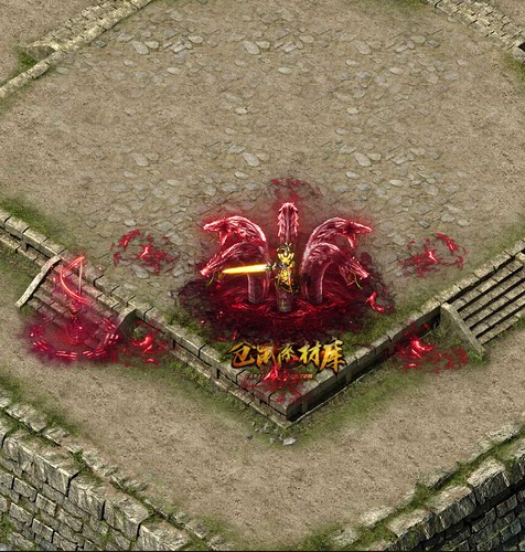 传奇技能素材 毒龙肆虐  目标播放攻击型技能 坐标齐全 JN113