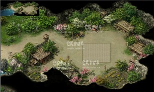 传奇地砖地图素材 天外有天 高清独立 无缝封边 DT506