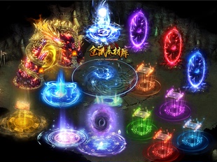 传奇NPC素材  传送门 地图传送门 时间穿越系列 不断更新NPC004