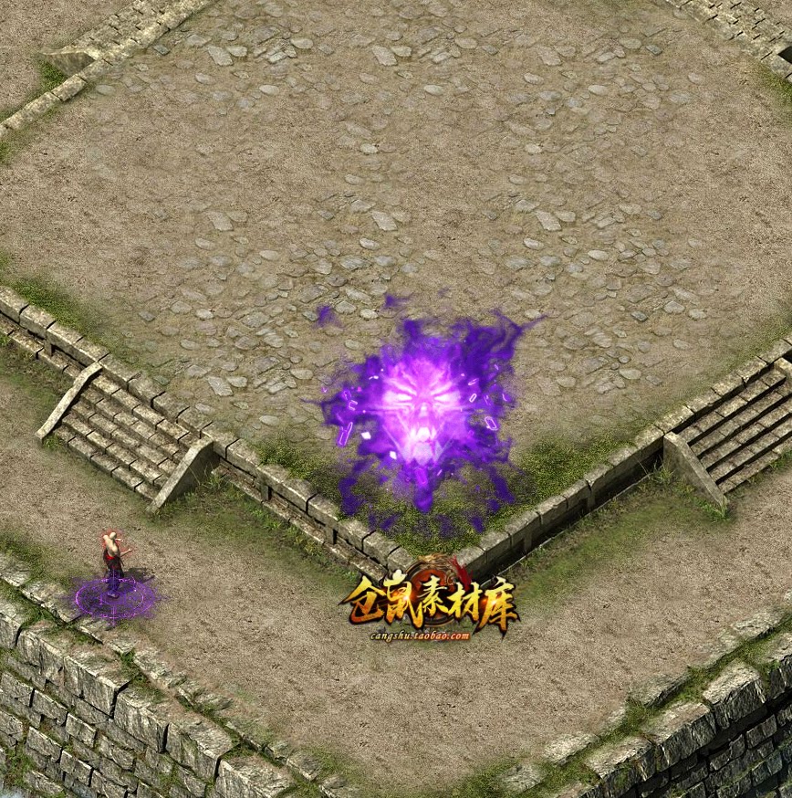 传奇技能素材 嘶吼之力 目标播放攻击 坐标齐全 jn159