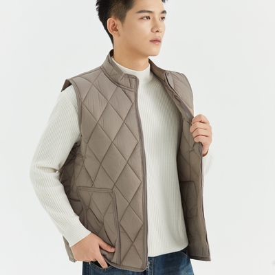 羽绒棉马甲男女轻薄加厚保暖背心